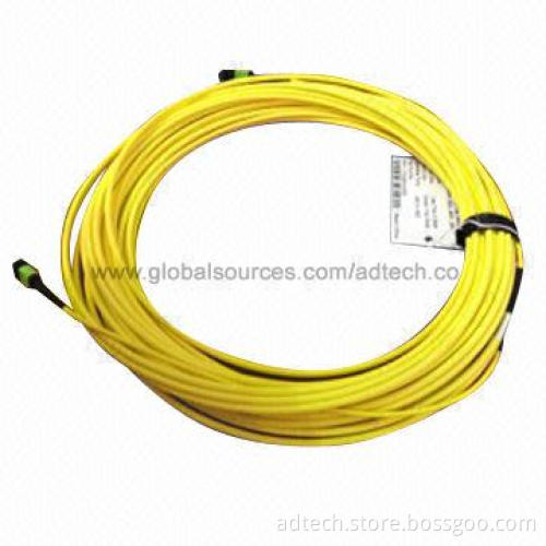 MPO/MTP Fiber-optic Patch Cord, 12 Fiber Connector, Single Mode